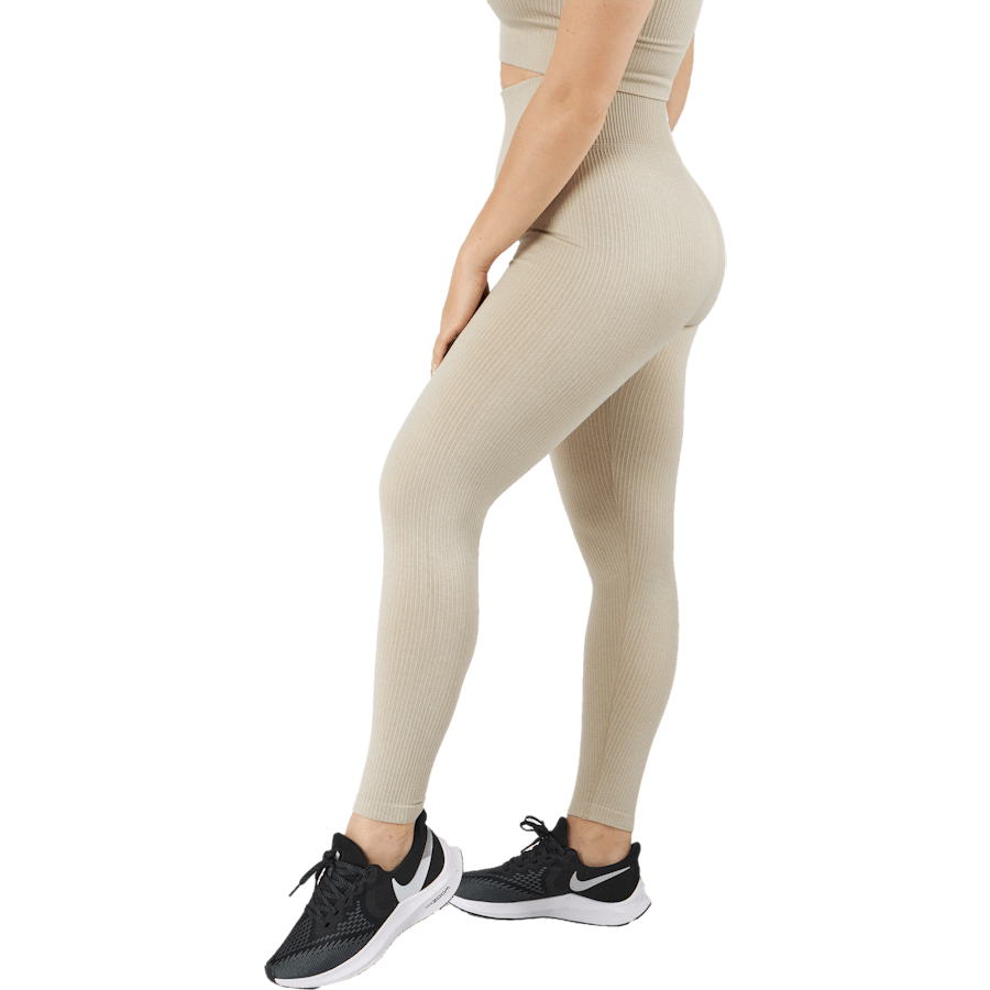 Nahtlose Rippenstrumpfhose Mushroom