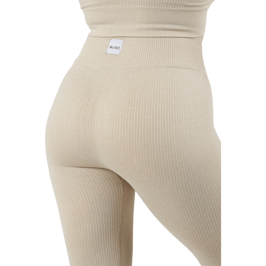 Nahtlose Rippenstrumpfhose Mushroom