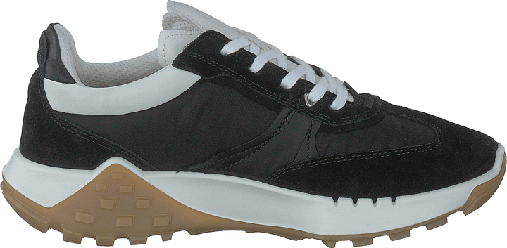 Ecco Retro Sneaker W Zwart/Zwart/Wit