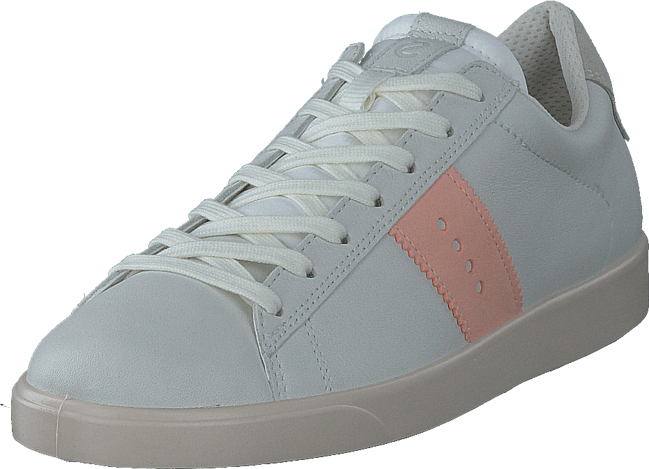 Ecco Street Lite W Blanc/nectar pêche