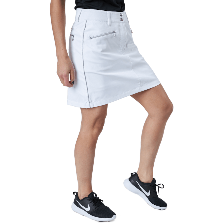 Glam Skort 45 cm Valkoinen