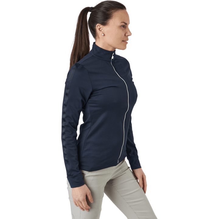 Anna Ls Full Zip Navy