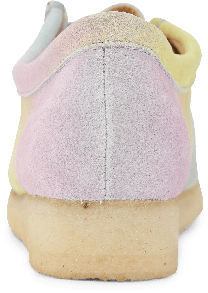 Wallabee biały/niebieski