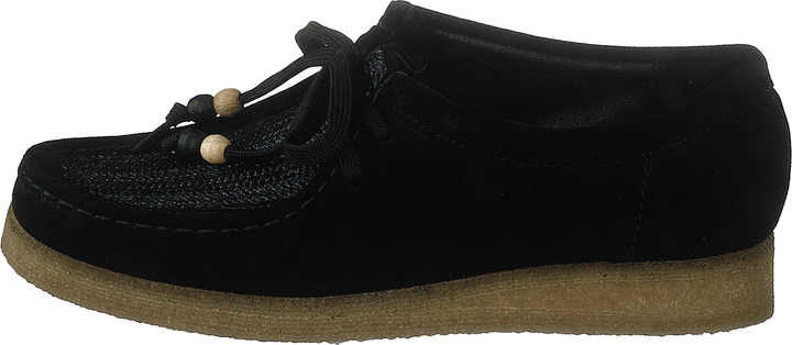 Czarna rafia Wallabee