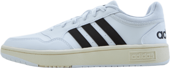 hoops 3.0 low classic vintage shoes cloud white / core black / chalk white  – Footway.com