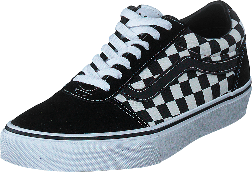 Mn Ward (kariert) Schwarz/True Wh