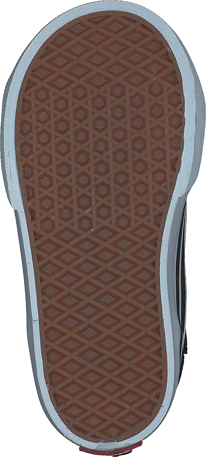 Td Filmore Hi Zip (daim/toile) Noir/blanc