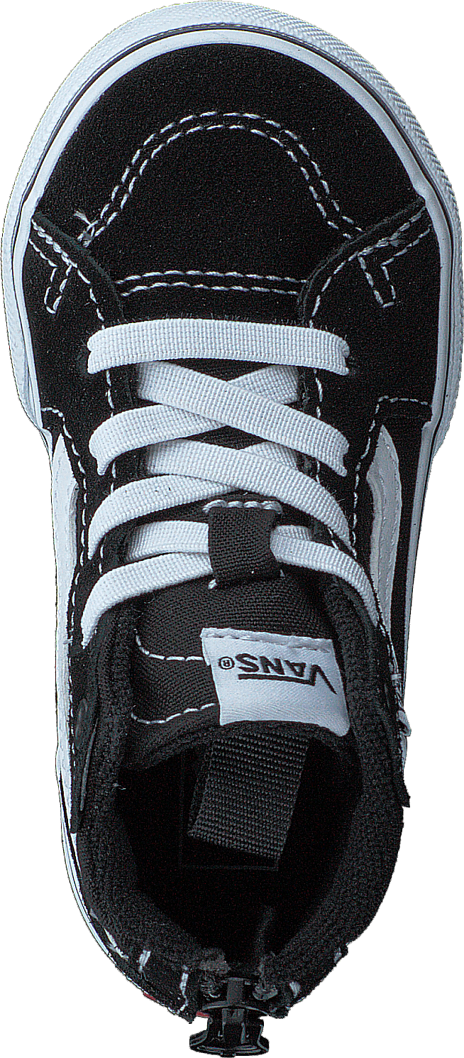 Td Filmore Hi Zip (daim/toile) Noir/blanc