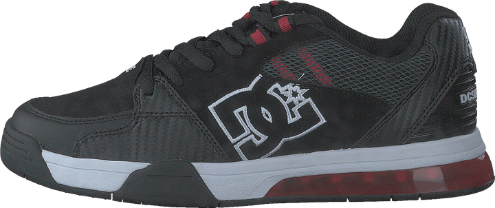 Wszechstronny czarny/biały/sportowy czerwony