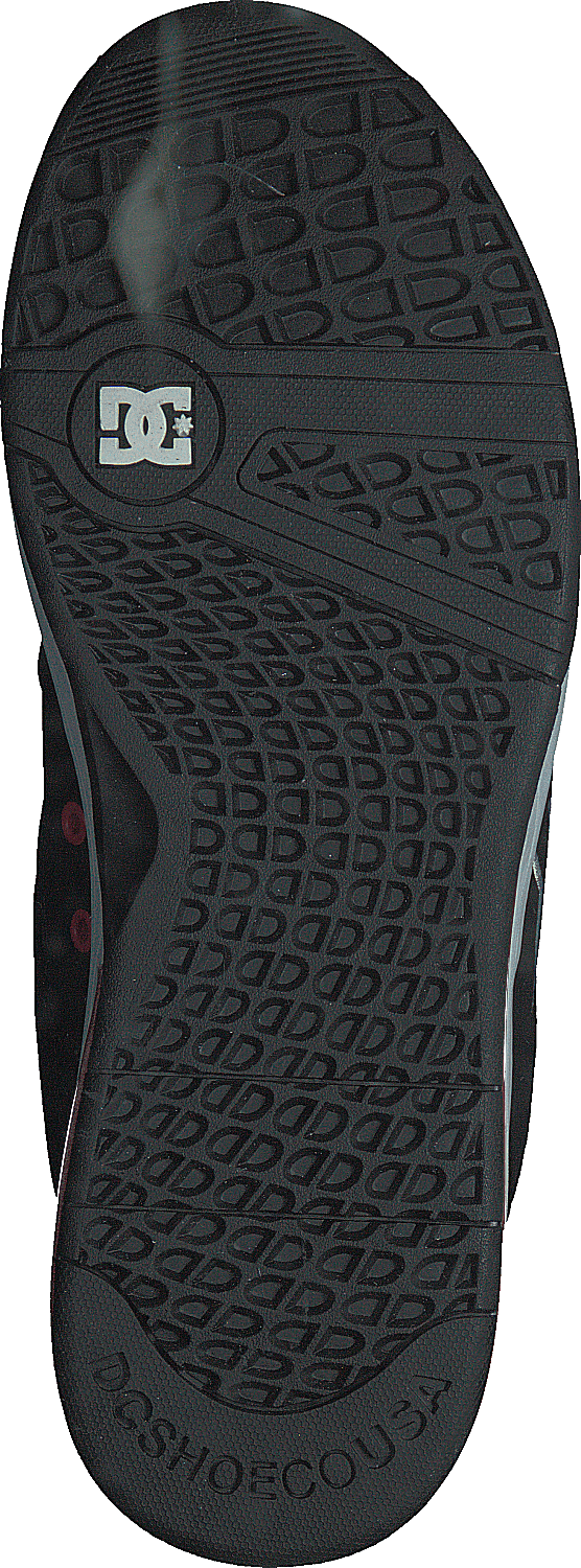 Wszechstronny czarny/biały/sportowy czerwony