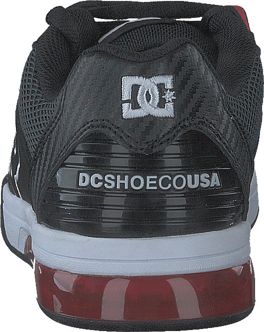 Wszechstronny czarny/biały/sportowy czerwony