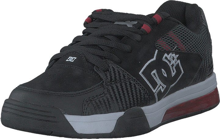 Wszechstronny czarny/biały/sportowy czerwony