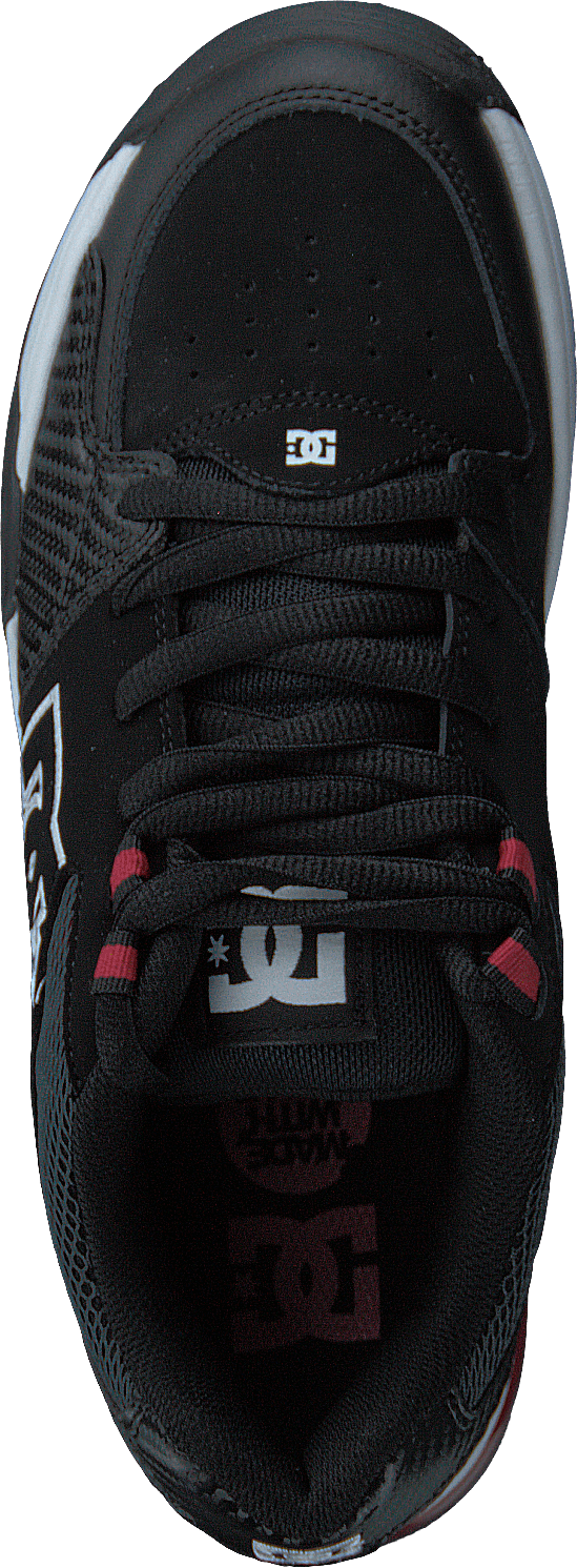 Wszechstronny czarny/biały/sportowy czerwony