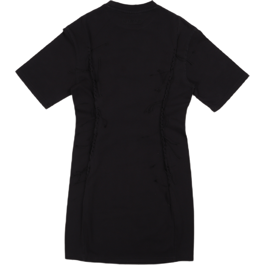 Sharp Jersey mekko haalistunut musta