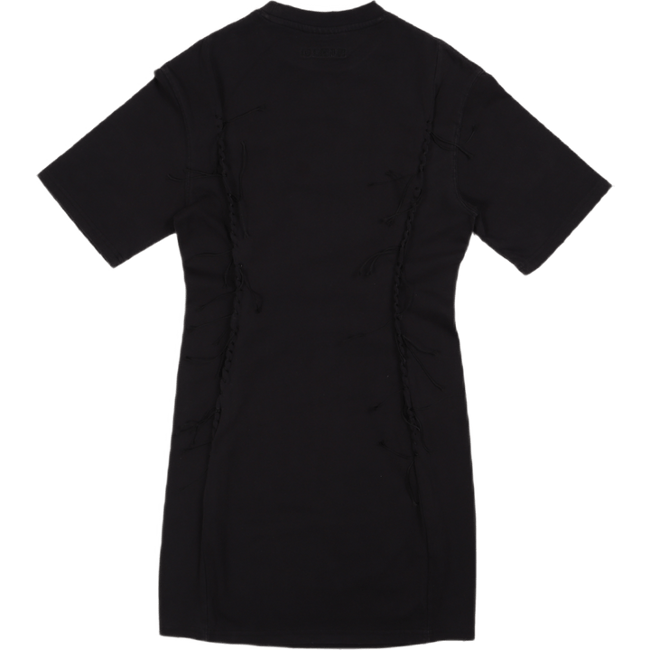 Sharp Jersey mekko haalistunut musta