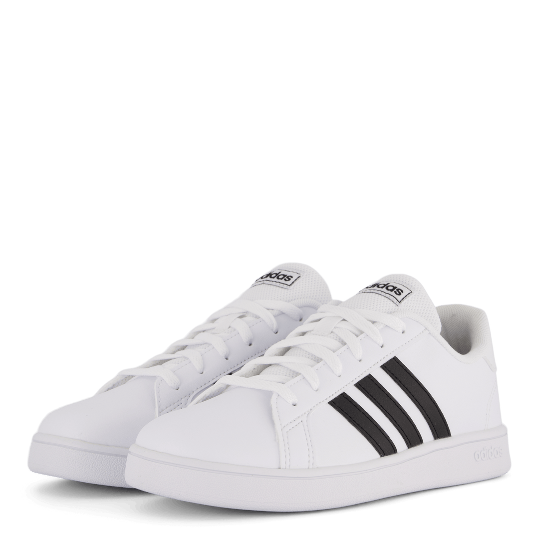 Grand Court kengät Pilvi Valkoinen / Musta / Pilvi Valkoinen