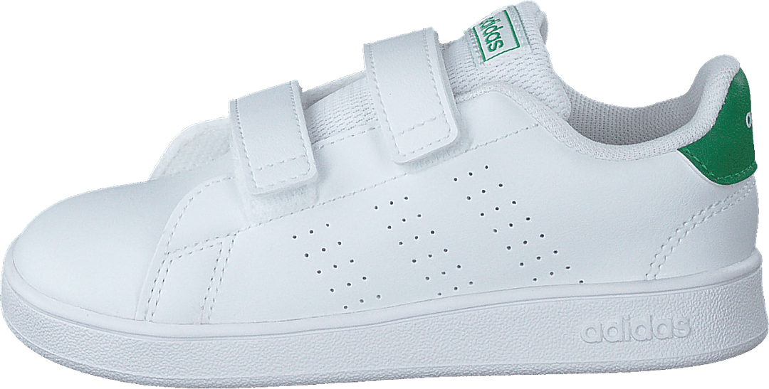 Advantage skor Cloud White / Green / Grey Two