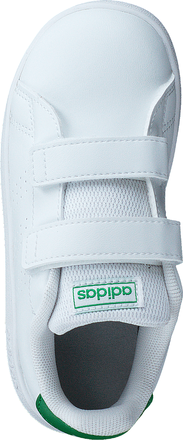 Advantage skor Cloud White / Green / Grey Two