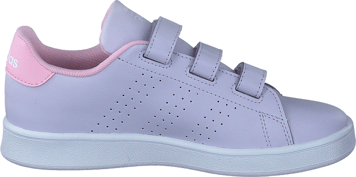 adidas x Disney Frozen Anna och Elsa Advantage skor Lila nyans / True Pink / Cloud White