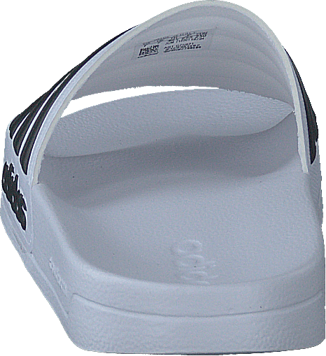 Claquettes de douche Adilette Blanc nuage / Noir noyau / Blanc nuage