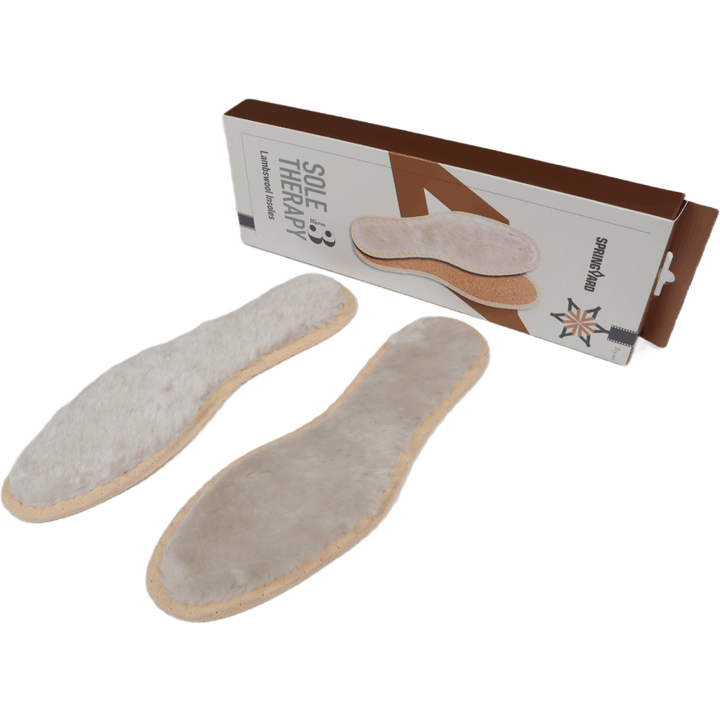 Inlegzolen van lamswol Naturel