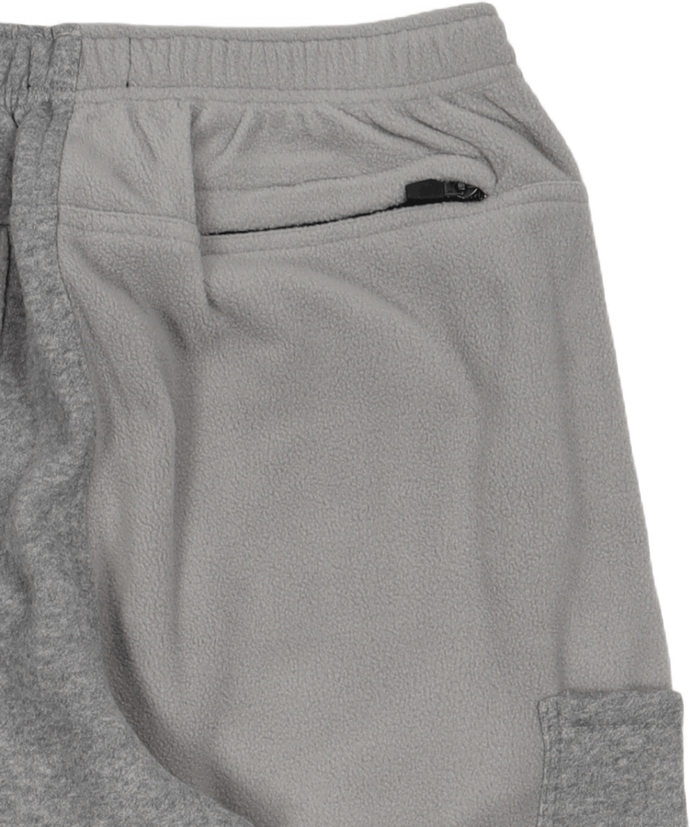 Pantaloni felpati spaccati Grigio Pantaloni felpati spaccati Grigio