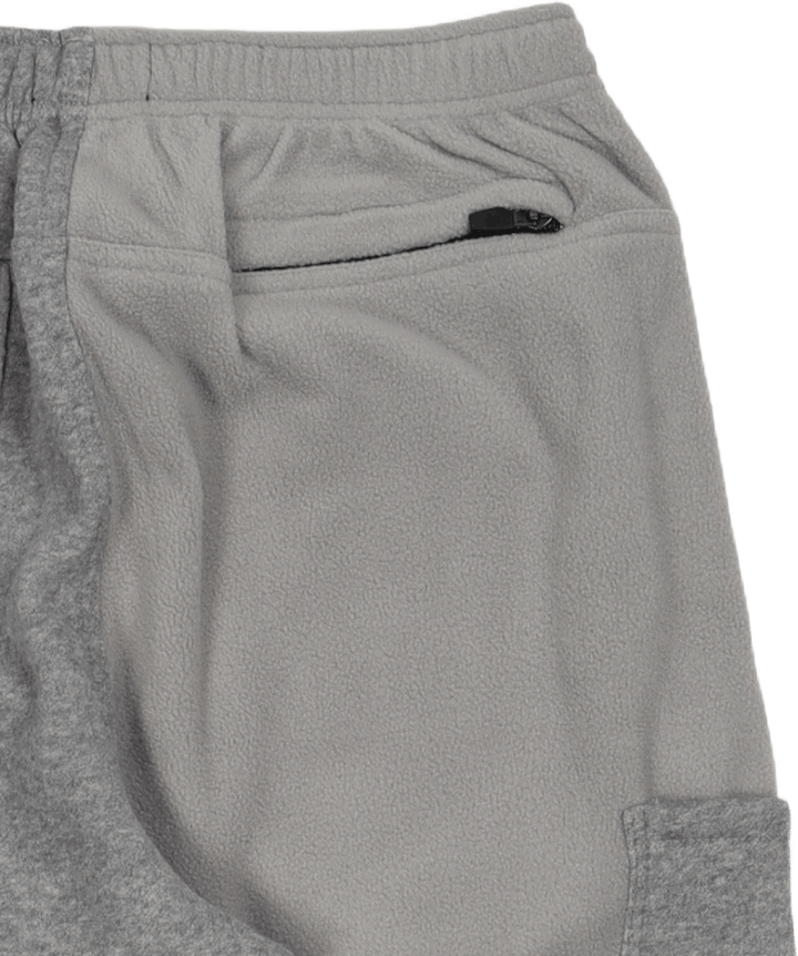 Pantaloni felpati spaccati Grigio Pantaloni felpati spaccati Grigio