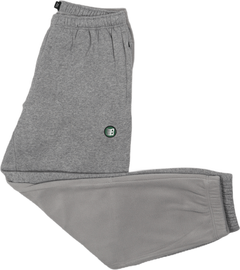Pantaloni felpati spaccati Grigio Pantaloni felpati spaccati Grigio