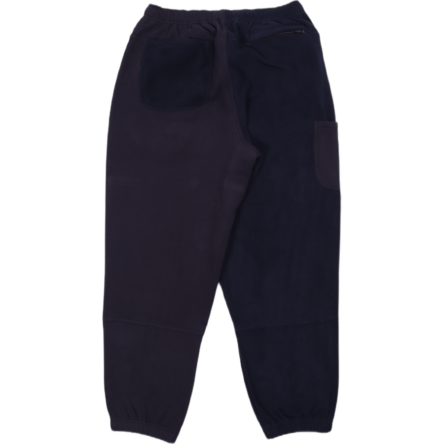 Pantalon de survêtement fendu bleu marine Pantalon de survêtement fendu bleu marine