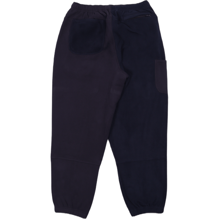 Pantalon de survêtement fendu bleu marine Pantalon de survêtement fendu bleu marine
