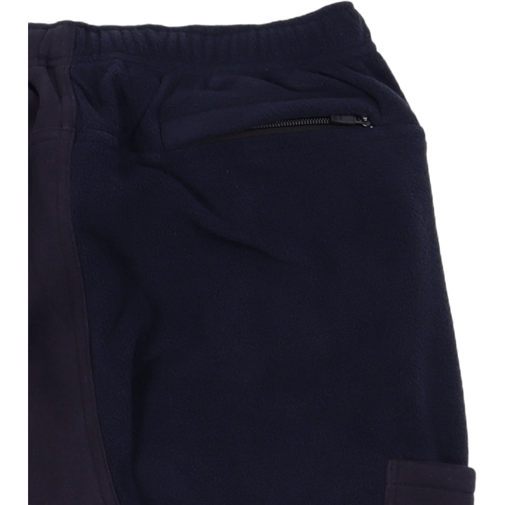 Pantalon de survêtement fendu bleu marine Pantalon de survêtement fendu bleu marine