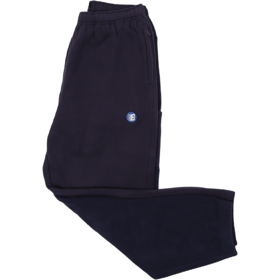 Pantalon de survêtement fendu bleu marine Pantalon de survêtement fendu bleu marine