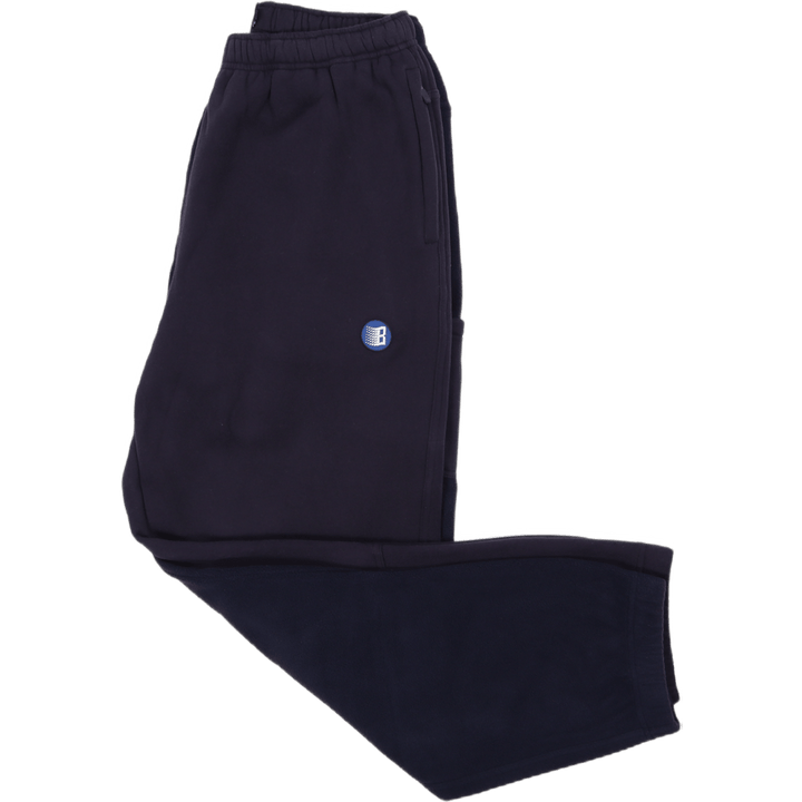 Pantalon de survêtement fendu bleu marine Pantalon de survêtement fendu bleu marine