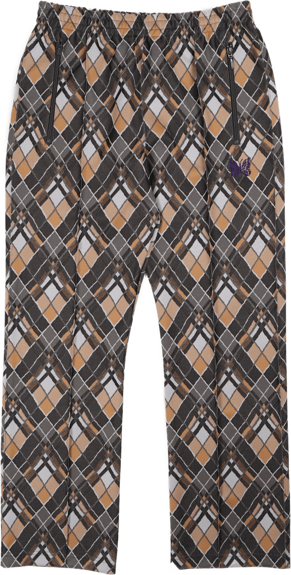Pantalon de survêtement Poly Jaquard Bias Plaid