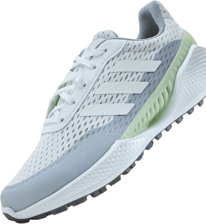 Scarpe da golf Summervent Spikeless da donna bianco nuvola / bianco nuvola / quasi lime