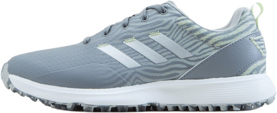 Scarpe da golf S2G Spikeless da donna Grigio Tre / Argento Metallizzato / Quasi Lime