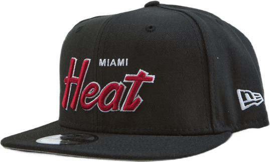 Wn21 Nba Script Up 9FIFTY Heat Nero