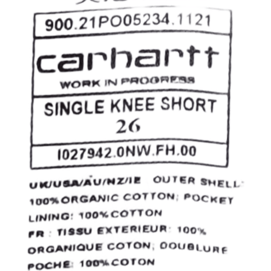 Ginocchio singolo corto Dusty H Brown