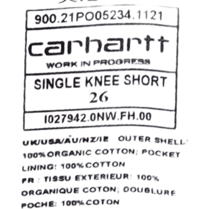 Ginocchio singolo corto Dusty H Brown