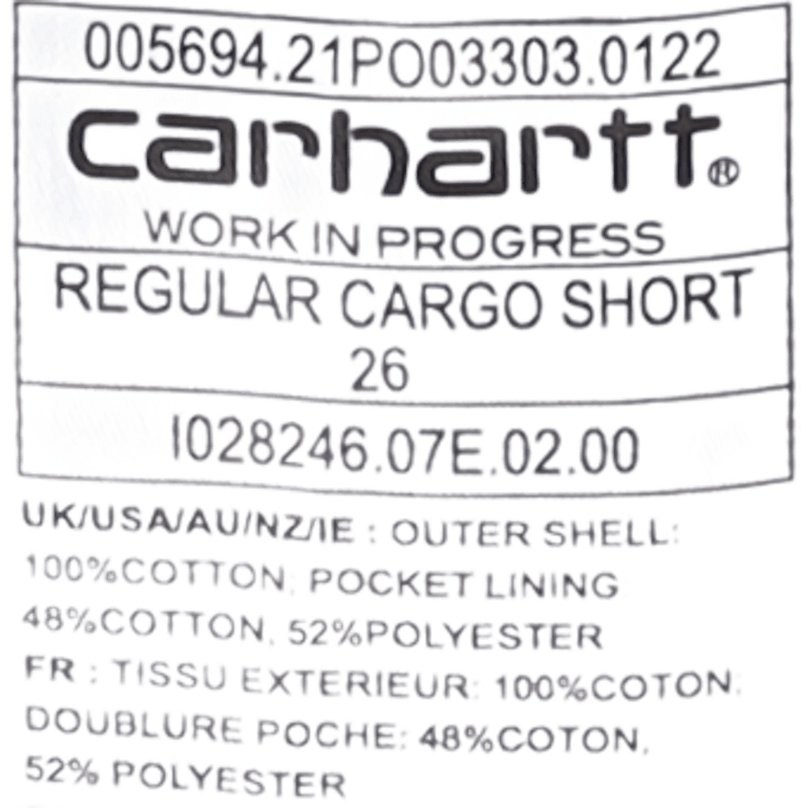 Regular Cargo Short Dusty H Castanho