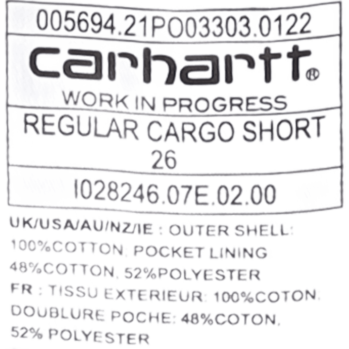 Regular Cargo Short Dusty H Castanho