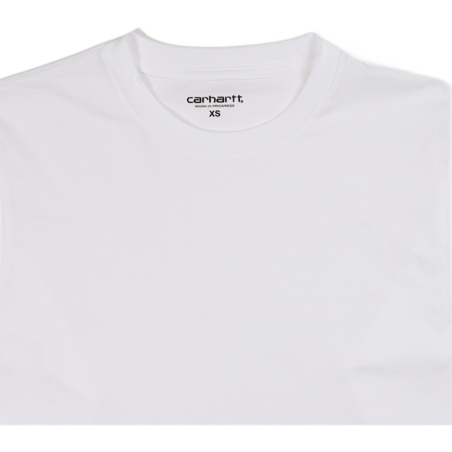 L/s Base T-shirt Weiß / Schwarz