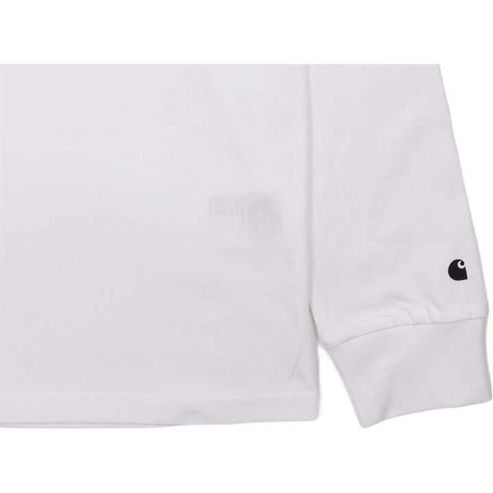 L/s Base T-shirt Weiß / Schwarz