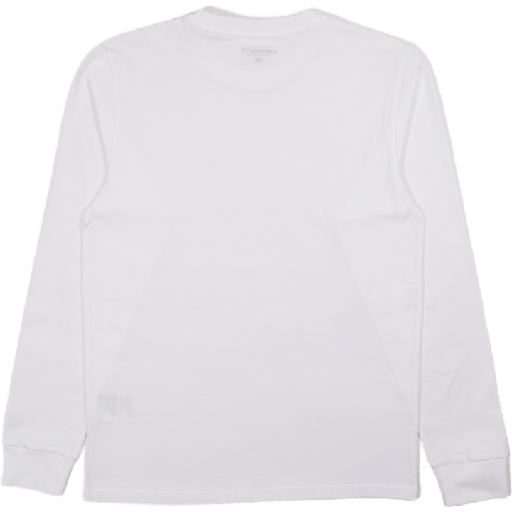 L/s Base T-shirt Weiß / Schwarz