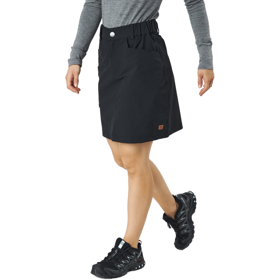 Jupe-short Himalaya pour femme, noire