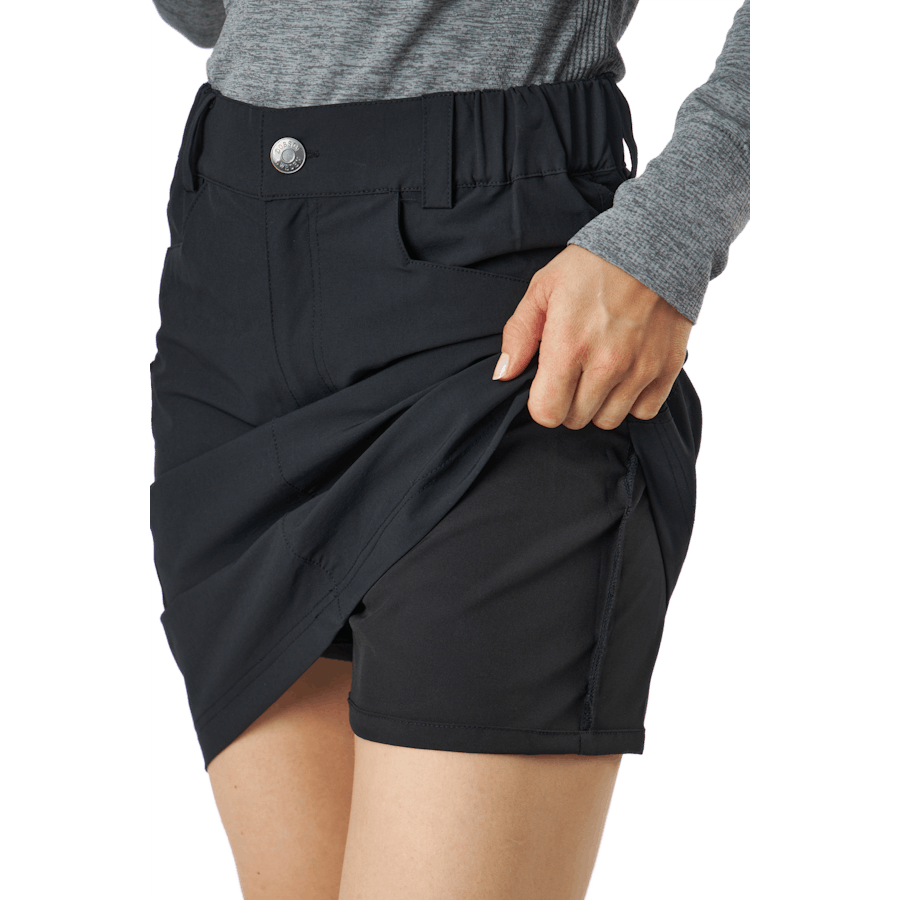 Jupe-short Himalaya pour femme, noire