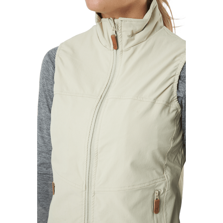 Himalaya Vest Wmn Khaki