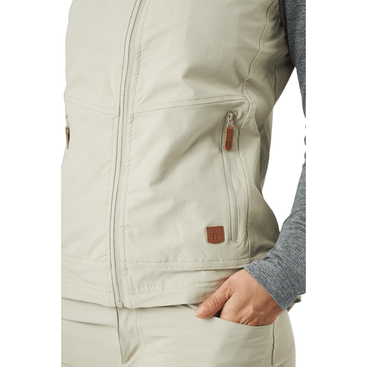 Himalaya Vest Wmn Khaki