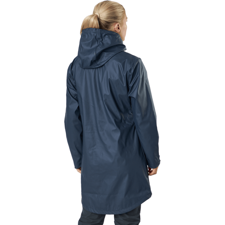 Veste de pluie Gail pour femme, bleu marine