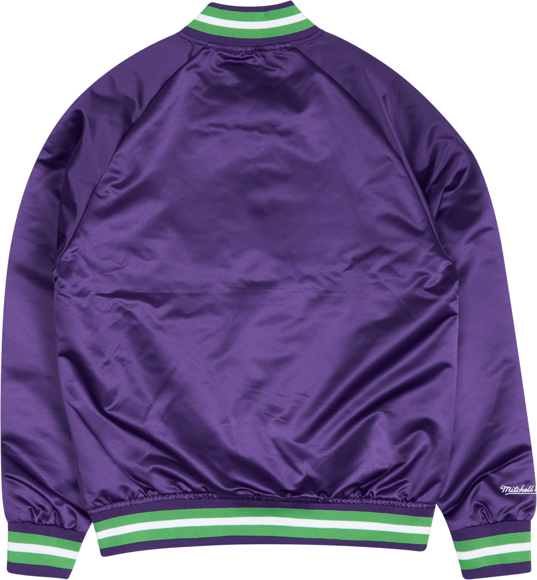 Lehká saténová bunda